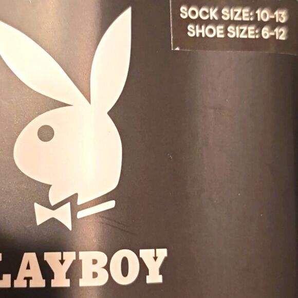 Playboy Bunny Logo 3-PK Quarter Socks - Picture 5 of 5